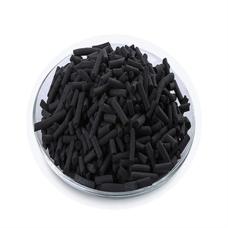 Chinese Manufacturers High-quality Coconut Shell Columnar Activated Carbon For Water Treatment And Fish Pond Filtration