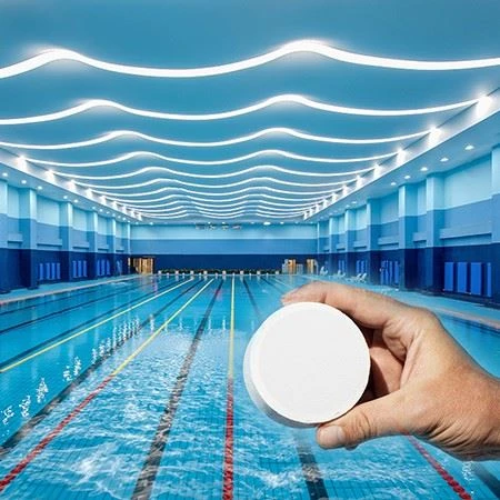 TRICHLOROISOCYANURIC ACID (TCCA) TABLET IN THE CIRCULATING WATER SYSTEM