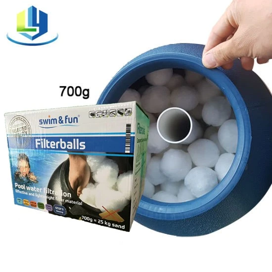 Balls Filter Media Pool Filter Ball Backwash 700g 100% Polyester Filter Balls Fiber