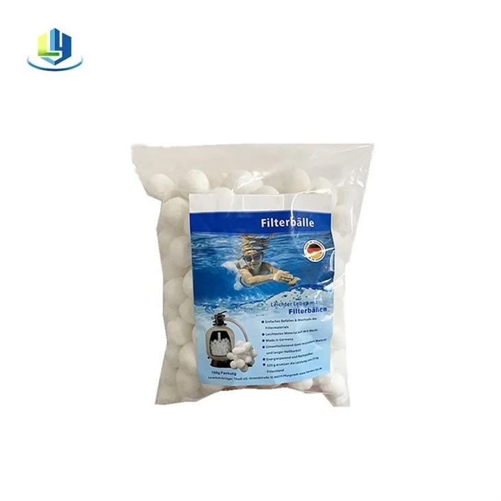 Poo Filter Media 100% Polyester Fiber Ball Sand Filter 700g Filter Ball Fit Swimming Pool Cleaning Device