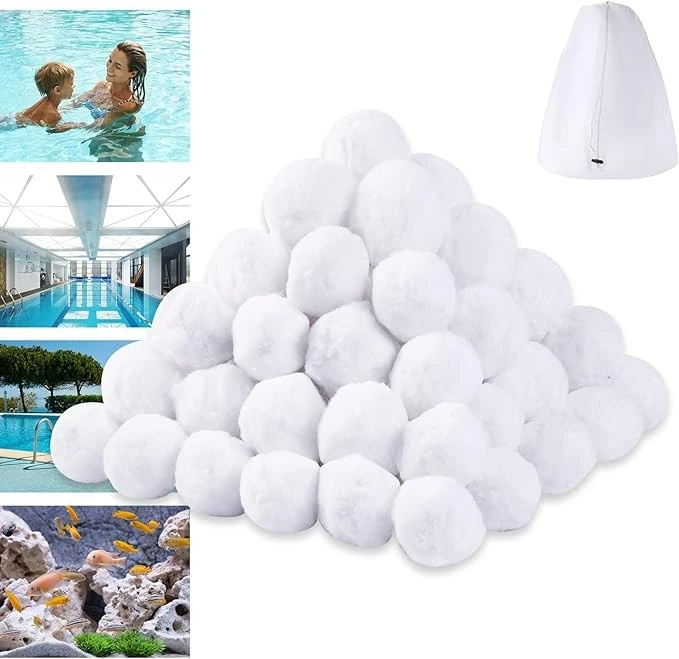 Pool Filter Balls Polyester Fiber Ball Replace Sand in Swimming Pool Sand Filter Factory